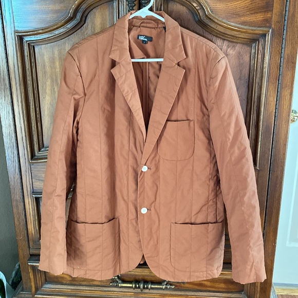 Levis California Quilted Copper Mens Blazer jacket size L. Rare - Picture 13 of 16